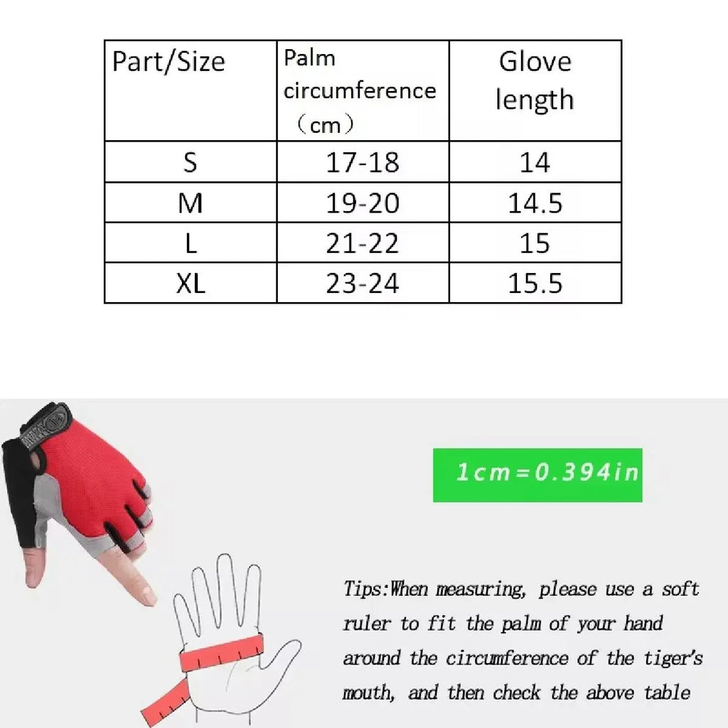 Half Finger Fitness Gloves