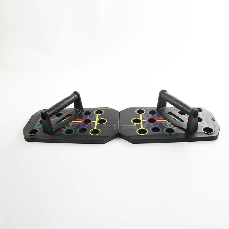 Portable Push-Up Board Set- Multifunctional Home Gym Training System